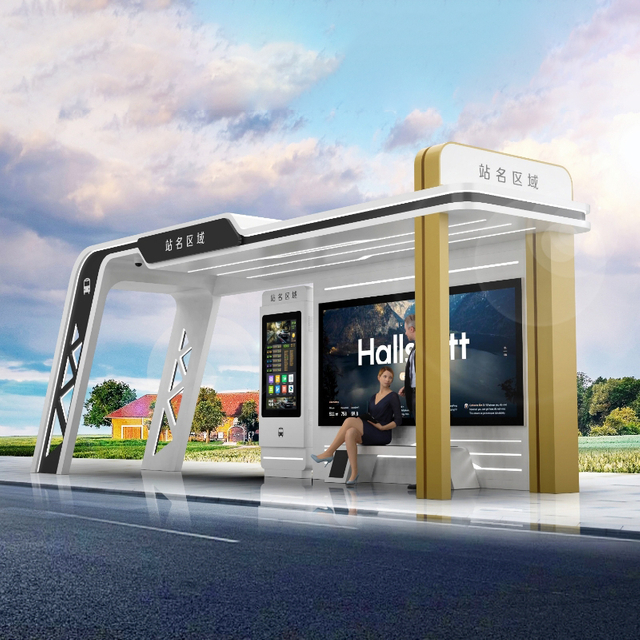 Outdoor Smart Bus Station-ZEMSO-HCT-0018