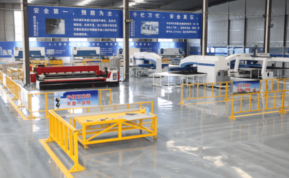 CNC-Controlled Bus Stop Production Line