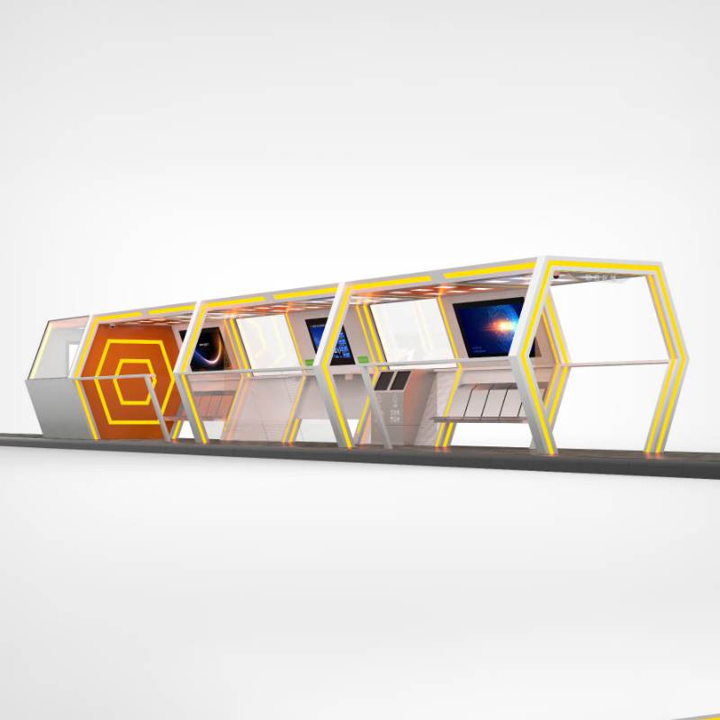 Bus Stop Shelter with Bench-ZEMSO-HCT-0100