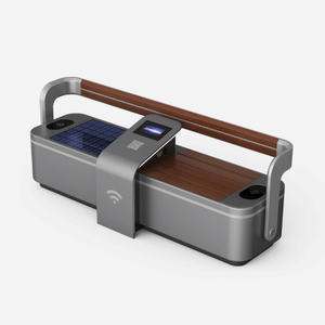 Eco-Friendly Solar Bench with Advertising LCD Screen ZEMSO-ZY-0003