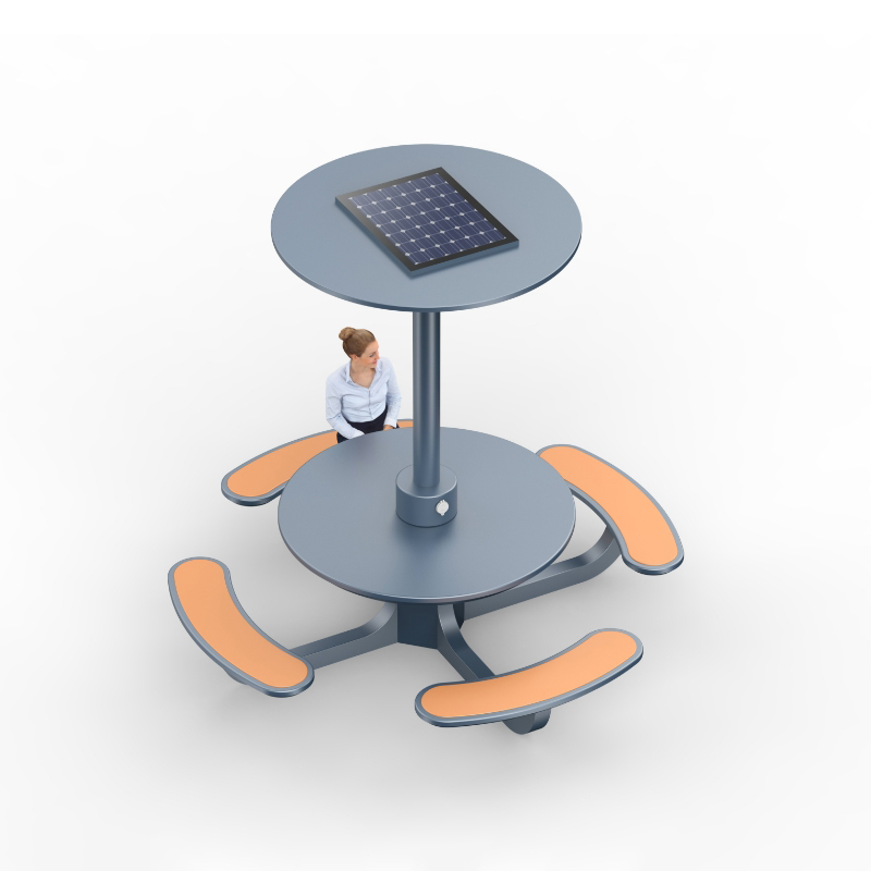 Outdoor Solar Power Bench ZEMSO-ZY-0010
