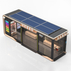 Galvanized Steel Closed AC Bus Shelter-HCT-0126