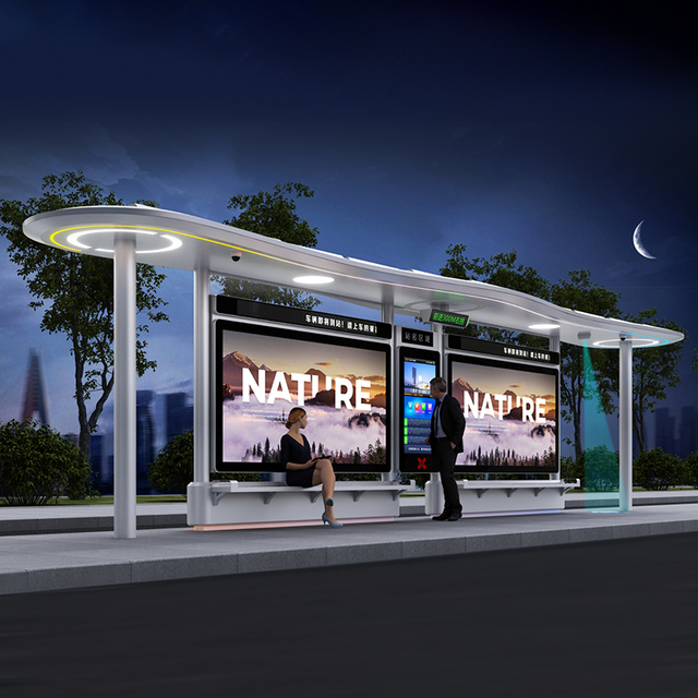 Bus Shelter with Bench-ZEMSO-HCT-0065