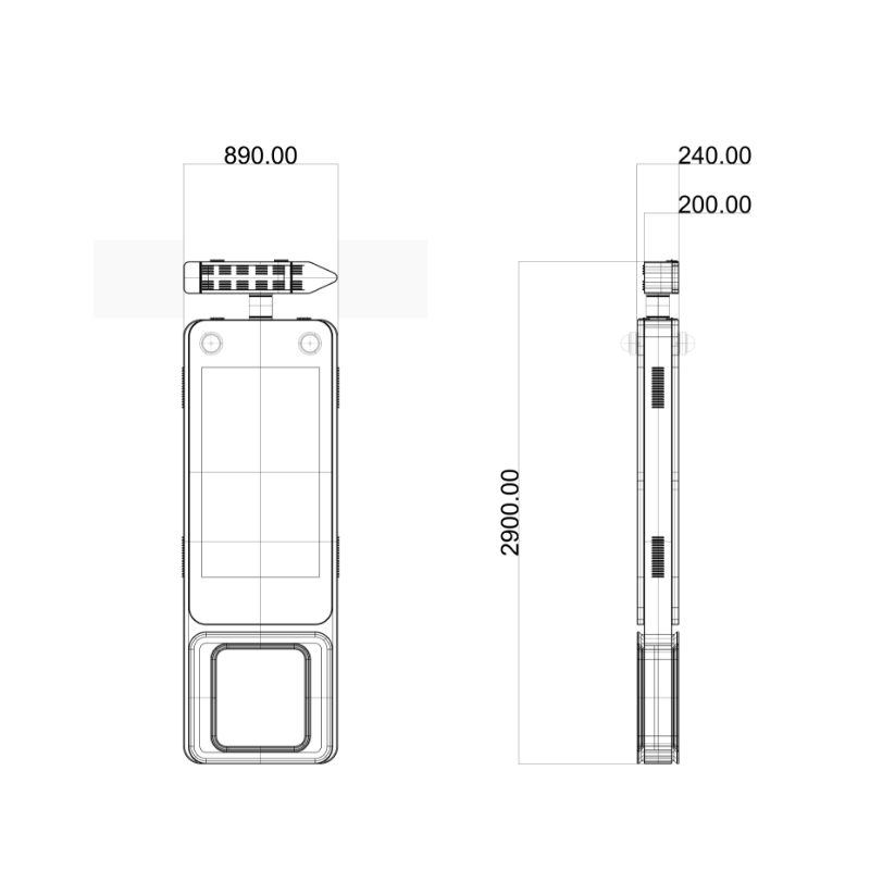  Smart Multifunctional Digital Signage ZEMSO-BS-0003
