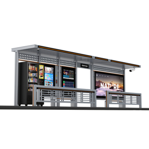 Outdoor Smart Solar Bus Kiosk-ZEMSO-HCT-0027