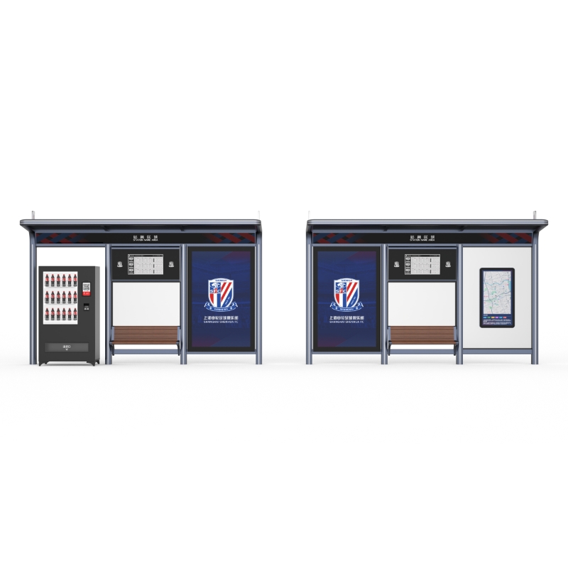 Minimalist Design Bus Shelter-ZEMSO-HCT-0007