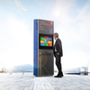 Outdoor Smart LCD Bus Stop Advertising Digital Signage ZEMSO-DZZP-0021