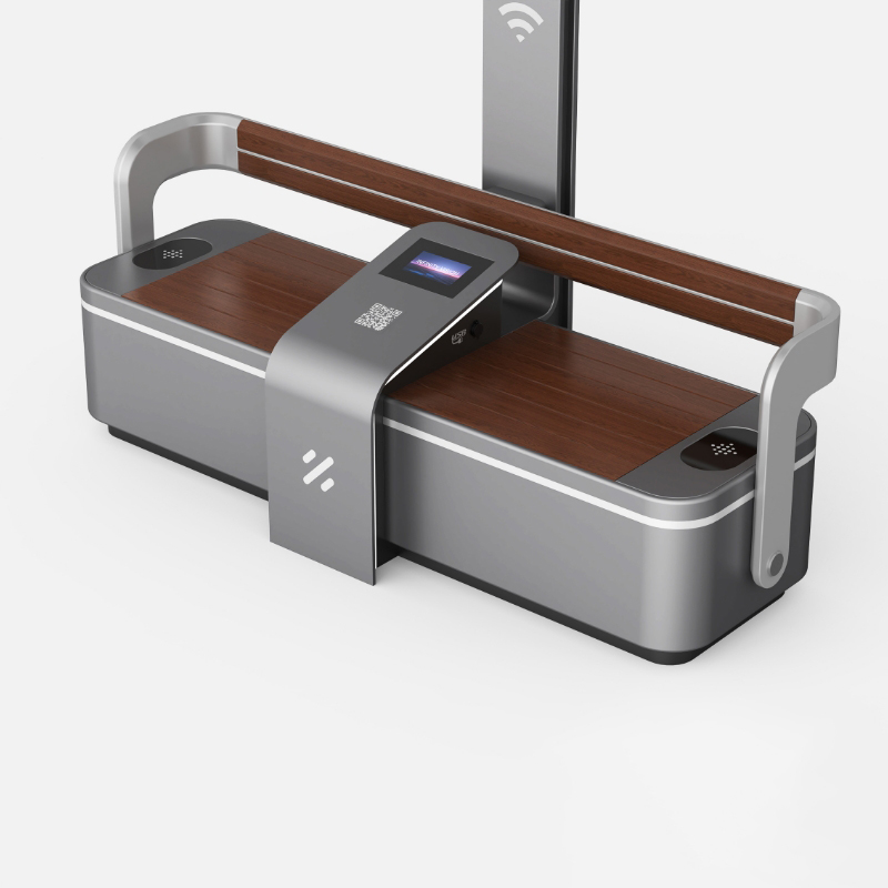Waiting Bus Station Smart Solar Bench ZEMSO-ZY-0013