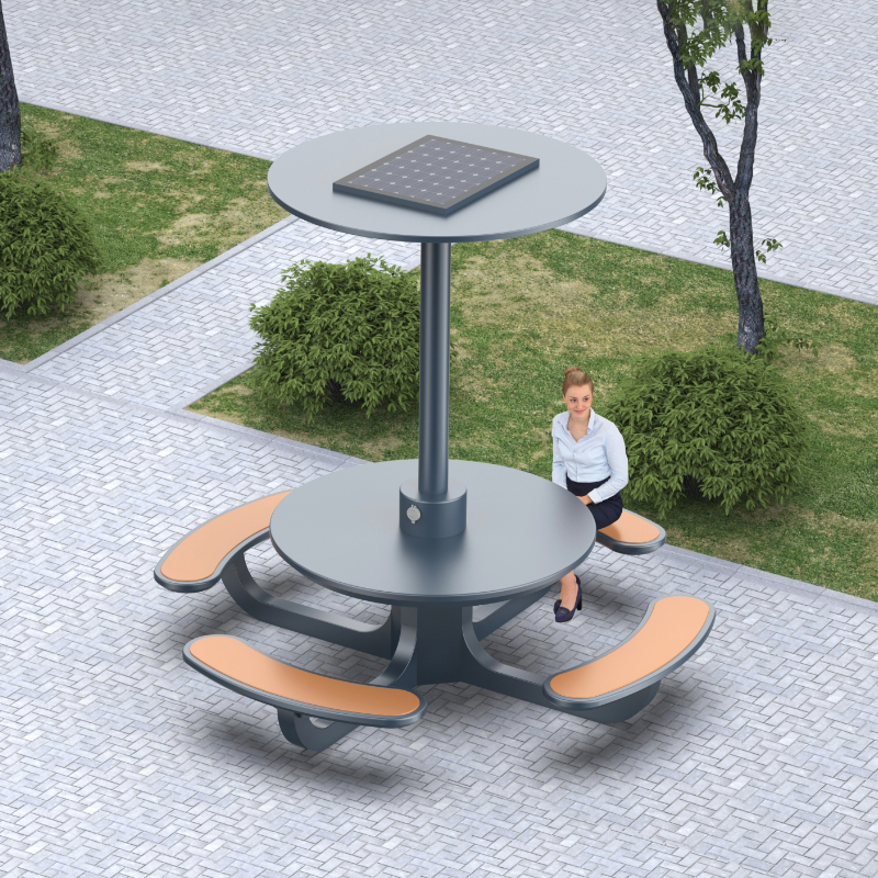 Outdoor Solar Power Bench ZEMSO-ZY-0010