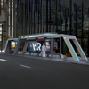 Outdoor Furniture Metal Bus Shelter-ZEMSO-HCT-0098