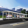 Smart City Metal Bus Shelter-ZEMSO-HCT-0062