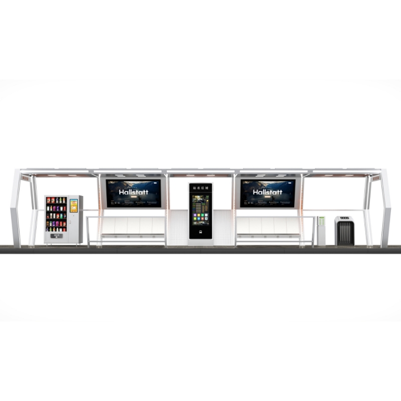Intelligent BRT Bus Kiosk-ZEMSO-HCT-0036