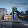 Outdoor Smart LCD Advertising Bus Stop Digital Display ZEMSO-DZZP-0010