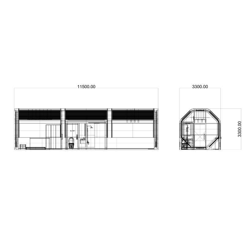 Modular Container House ZEMSO-YDF-0001