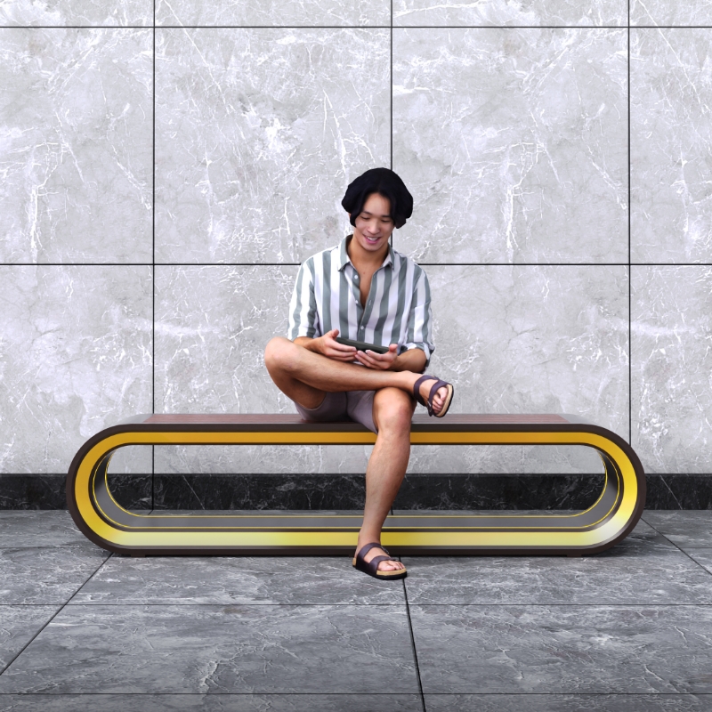 Smart Solar Bench ZEMSO-ZY-0017