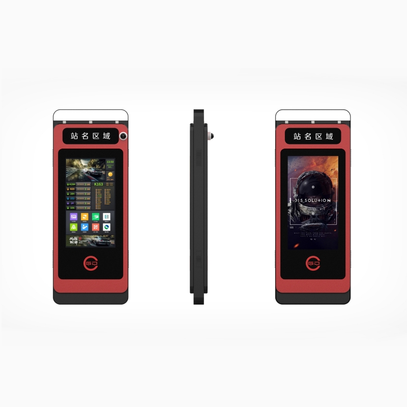 Outdoor Smart Bus Stop Advertising Digital Signage ZEMSO-DZZP-0019