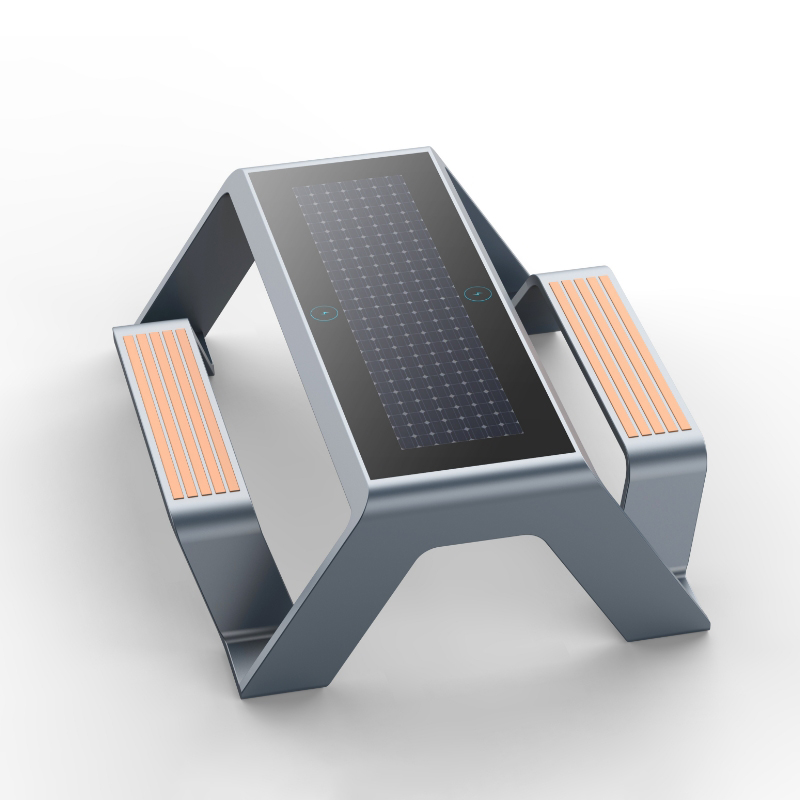 Outdoor Street Waiting Taxi Solar Bench ZEMSO-ZY-0015