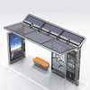  Metal Bus Stop Shelter-HCT-0128