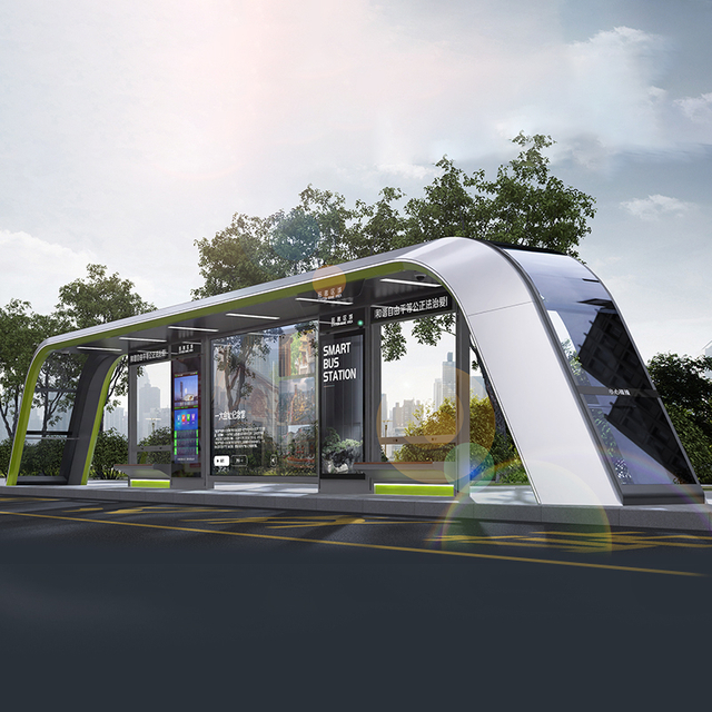 Bus Stop Shelter For Sale-HCT-0120
