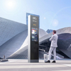 Outdoor Vertical LCD Electronic Bus Stop Display Screen ZEMSO-DZZP-0028