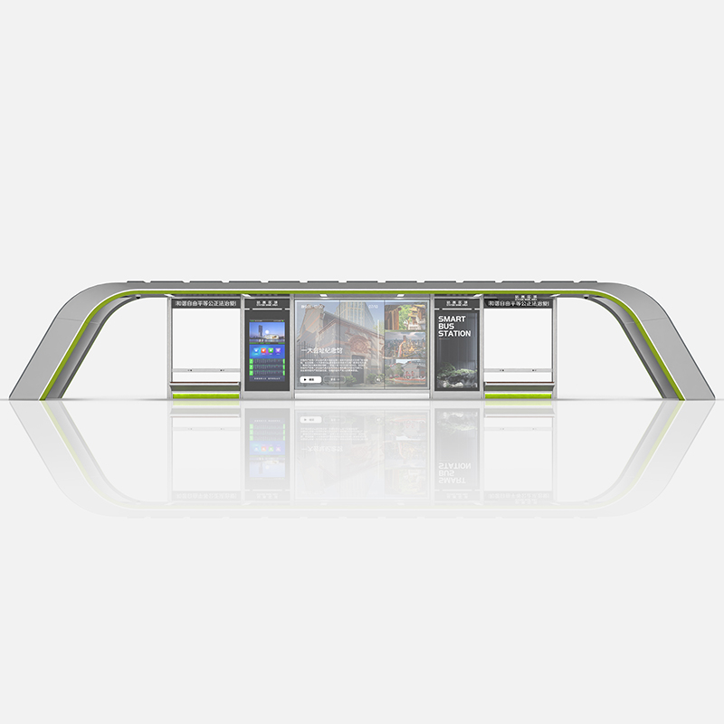 Bus Stop Shelter For Sale-HCT-0120