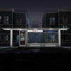 Classic Galvanized Steel Bus Shelter-HCT-0101