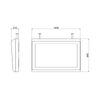 LCD Bus BRT Subway Passenger Information System(PIS) ZEMSO-BS-0008