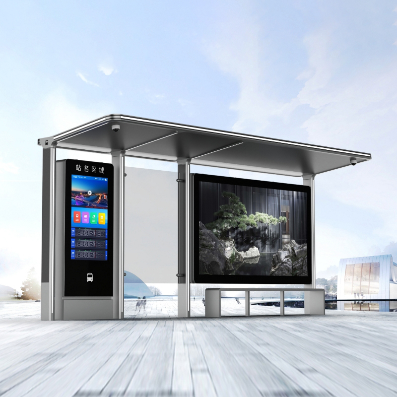 Smart Modern Bus Stop-ZEMSO-HCT-0048