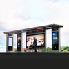 Outdoor Smart Metal Bus Stop Station-ZEMSO-HCT-0008