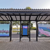 Outdoor Smart LCD Screen Bus Stop Digital Display ZEMSO-DZZP-0023