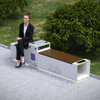 Innovative Solar Bench with Smart Connectivity ZEMSO-ZY-0006