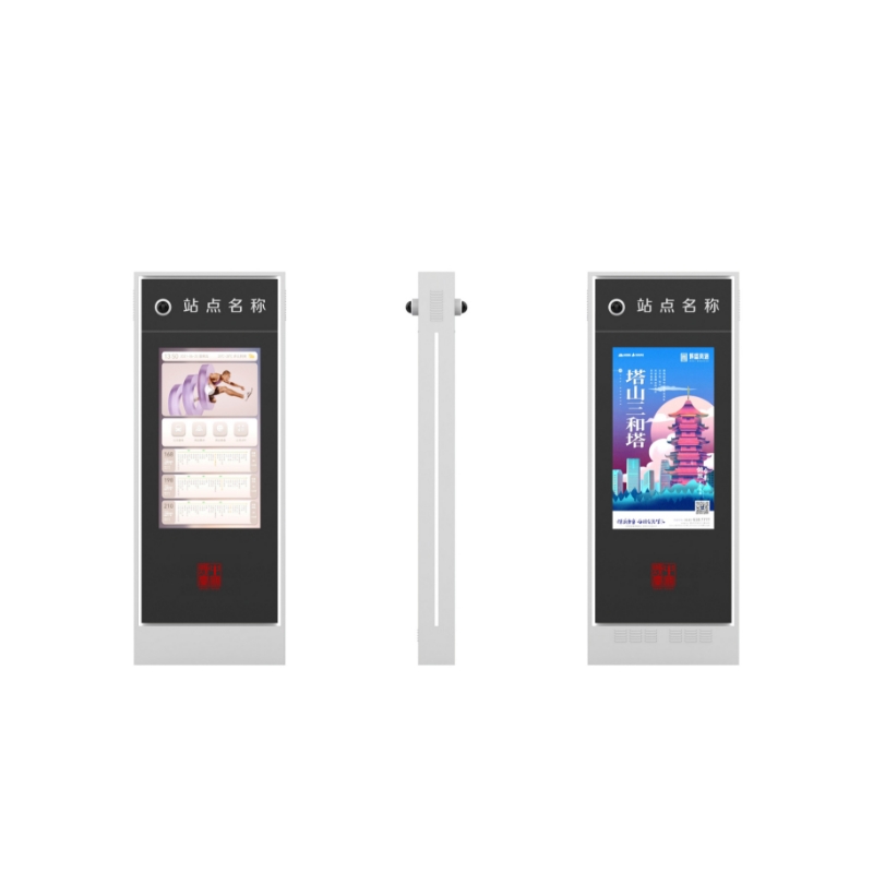 Untrathin LCD Advertising Bus Stop Digital Display ZEMSO-DZZP-0014
