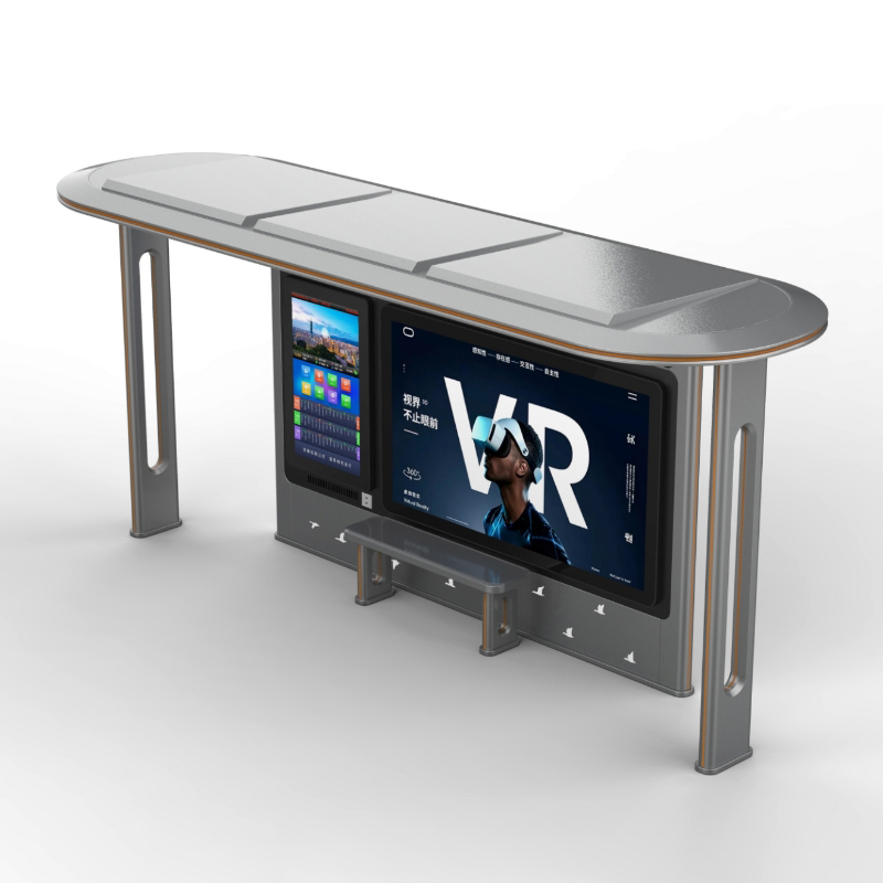 Metal Bus Stop Shelter-ZEMSO-HCT-0093