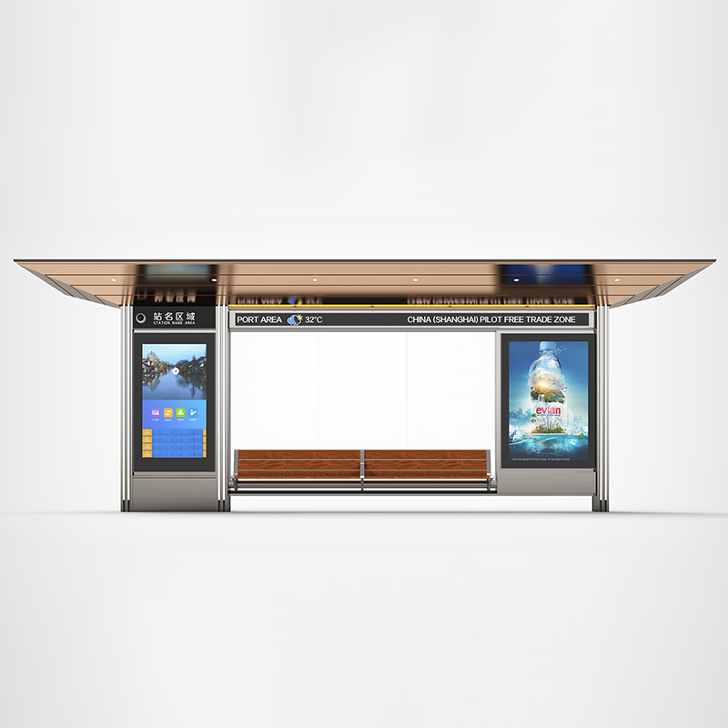 Outdoor Metal Bus Shop For Sale-HCT-0129