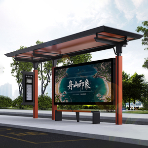 Smart Bus Stop Shelter For Sale-HCT-0105