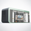 Customized Metal Bus Stop Shelter-HCT-0124