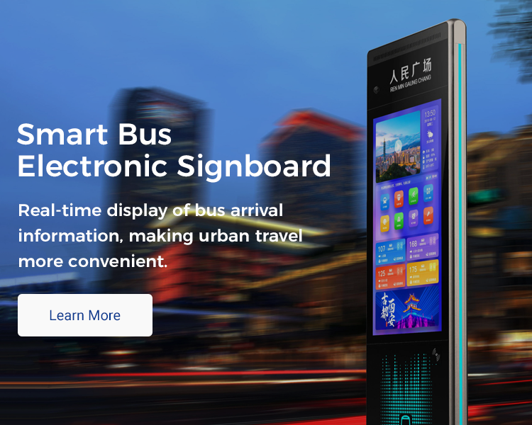 Smart Bus Electronic Signboard