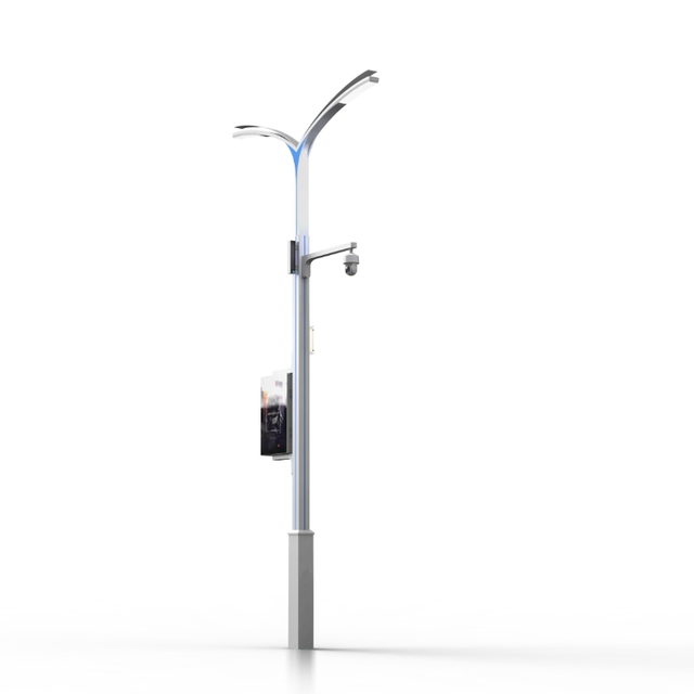 Steet Lamp with Outdoor Digital Signage ZEMSO-BS-0012