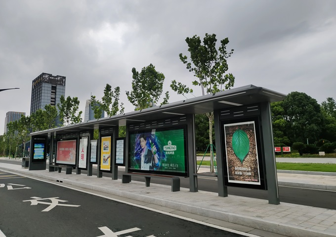 Chongren Road Smart Bus Shelter-3