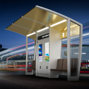 Kehittynyt &auml;lyk&auml;s bussipys&auml;kki ZX-BS-006