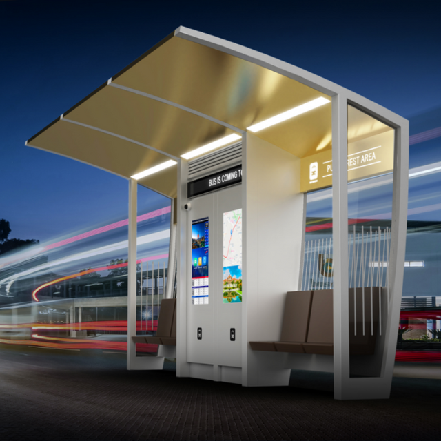 Advanced Intelligent Bus Stop ZX-BS-006