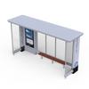 Outdoor Smart Public Transit Bus Shelter ZX-BS-010