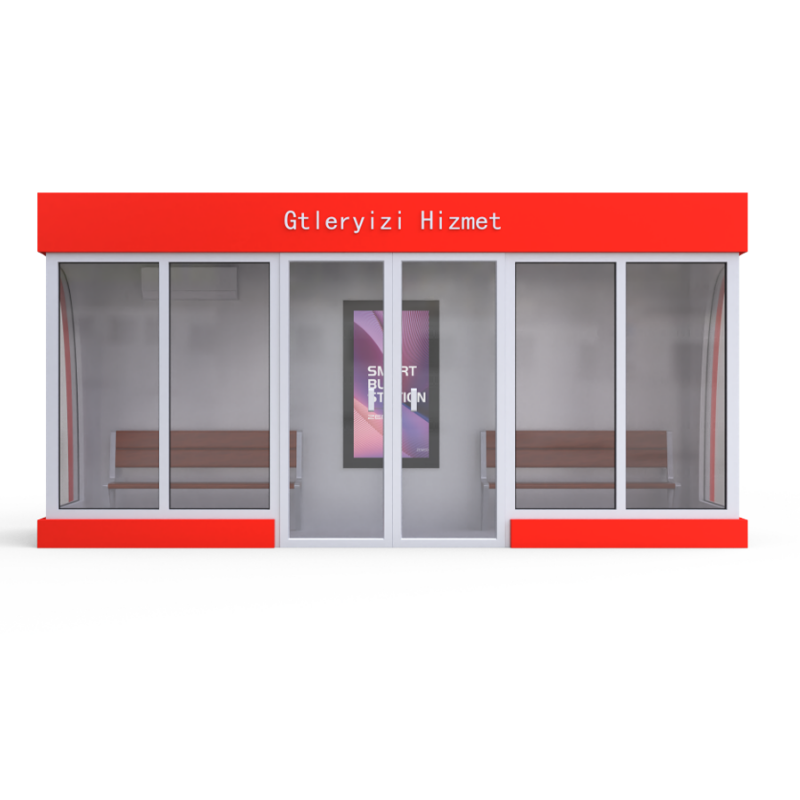 Outdoor Intelligent Bus Station Kiosk ZX-BS-008