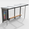 Intelligent Urban Bus Shelter ZX-BS-009
