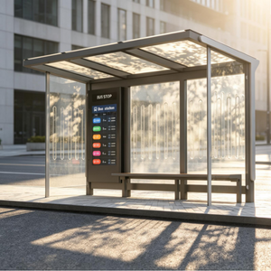 Intelligent Urban Bus Shelter ZX-BS-009