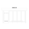 Outdoor Smart Public Transit Bus Shelter ZX-BS-010