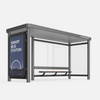 Modern Smart Bus Shelter ZX-BS-001