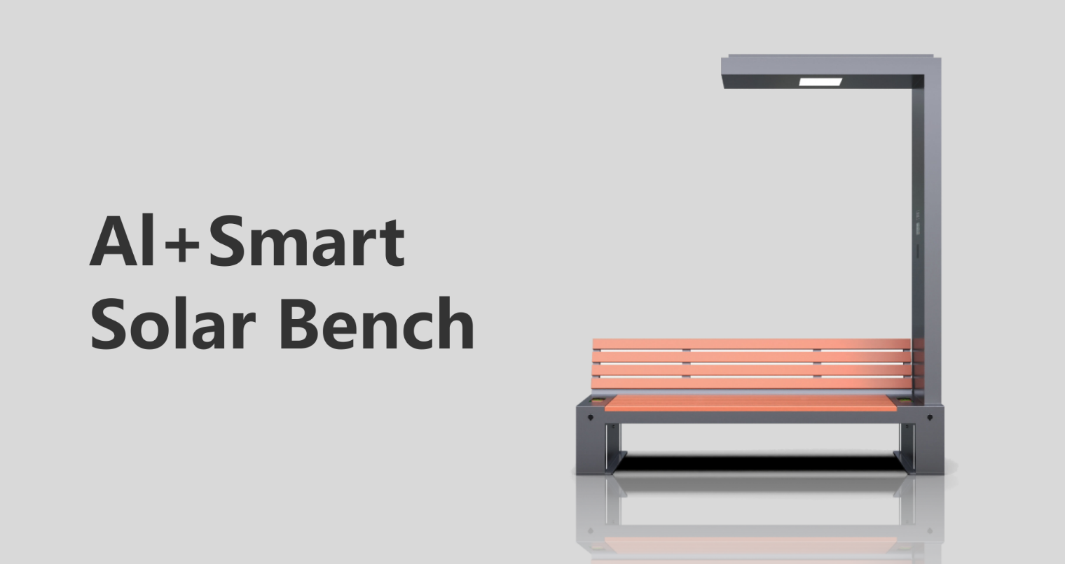 Bench ທີ່ໃຊ້ພະລັງງານແສງອາທິດທີ່ທົນທານດ້ວຍການເກັບຮັກສາພະລັງງານ ZEMSO-ZY-0008