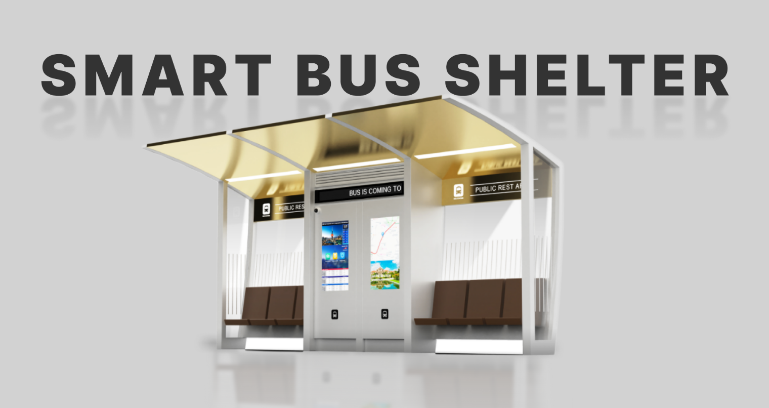 Advanced Intelligent Solar Bus Kiosk ZX-BS-006_5